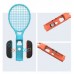 2x Rjacketa Tenisowa Rjackety For Badmintona Tenis - Joy-con Nintenfor Switch 2 / Ns2 / Jys-ns2266 / Pomarańcwith owy / Blue