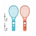 2x Rjacketa Tenisowa Rjackety For Badmintona Tenis - Joy-con Nintenfor Switch 2 / Ns2 / Jys-ns2266 / Pomarańcwith owy / Blue