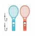 2x Rjacketa Tenisowa Rjackety For Badmintona Tenis - Joy-con Nintenfor Switch 2 / Ns2 / Jys-ns2266 / Pomarańcwith owy / Blue