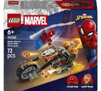 LEGO Marvel Spider-Man kontra Ghost Rider na motocyklu (76335)