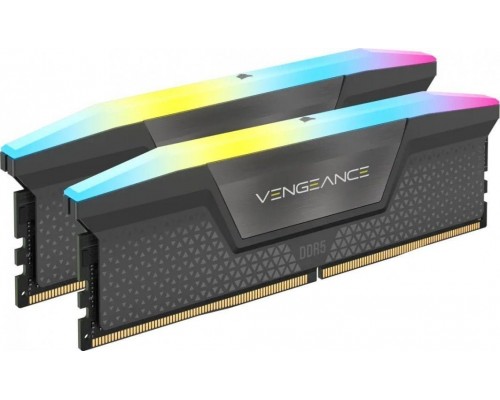 Corsair Vengeance RGB, DDR5, 32 GB, 6000MHz, CL38 (CMH32GX5M2B6000Z38)