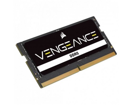 Corsair Vengeance, SODIMM, DDR5, 24 GB, 4800 MHz, CL40 (CMSX24GX5M1A4800C40)