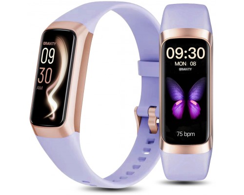 Zegarek damski SMARTBAND - GT40-4 LAVENDER