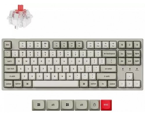 Keychron C1P 8K RGB Wireless Red