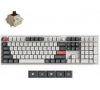 Keychron KEYBOARD WRL Q6 ULTRA/WHITE Q6U-P3 KEYCHRON Q6U-P3 (4894979048646)