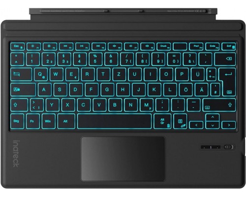 Inateck KB02027 QWERTZ Bluetooth Czarny