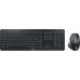 Cherry CHERRY Stream desktop ultimate klawiatura Dołączona myszka Dom/Biuro USB + RF Wireless + Bluetooth AZERTY francuski Black