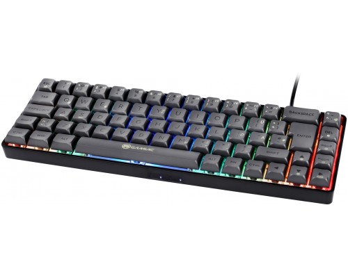 Gamiac GAMIAC TKL69G SF Gaming Keyboard, Kailh Red - Black/grey