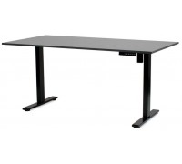 Gaming galds Gaming galds regulowane Cadet 80x160 cm, antracyt, czarna rama