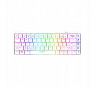 AQIRYS AQIRYS mechaniczna 65%/68 klawiszy Dual Mode: Wirelles&BT+Wired MIRA 2.0 white