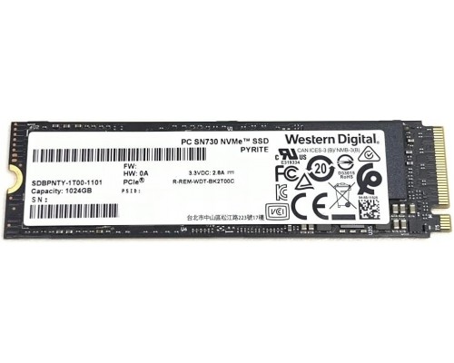 SSD Lenovo 1TB M.2 PCIe NVMe Solid State