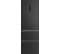 Haier 3D 60 Series 5 Total No Frost 360 L wysokość 185 cm czarny - Ledusskapis HTW5618DNPT (6901018087424)