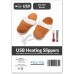 Froster USB heated slippers for computer work