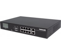 Switch Intellinet Network Solutions GIGA 8x POE+ 130W + 2x RJ45 UpLink, LCD (561303)