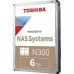 Toshiba N300 (bulk) 6TB 3.5'' SATA III (6 Gb/s)  (HDWG460UZSVA)