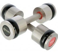 HMS dumbbells HH08 chrome plated 2 x 8 kg