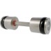 HMS dumbbells HH09 chrome plated 2 x 9 kg