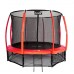 Garden Trampoline Jumpi Maxy Comfort Plus With inner mesh 10 FT 312 cm Red