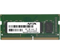 AFOX SODIMM, DDR3, 8 GB, 1600 MHz,  (AFSD38BK1P)