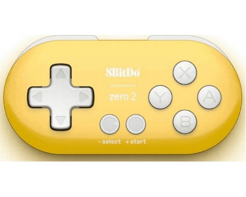 Pad 8BitDo Zero 2 Yellow Edition (RET00221)