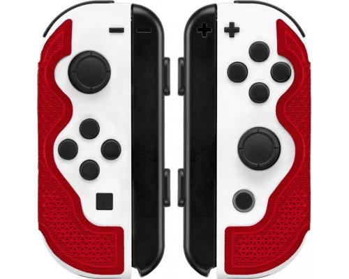 Liwith ard Skins naklejki na controller|y Switch Joy-Con Crimson Red