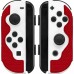 Liwith ard Skins naklejki na controller|y Switch Joy-Con Crimson Red