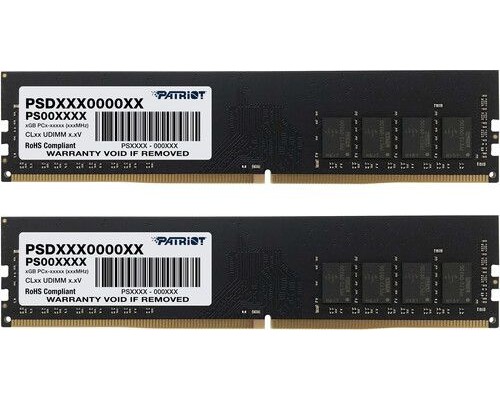 Patriot Signature, DDR4, 16 GB, 3200MHz, CL22 (PSD416G3200K)