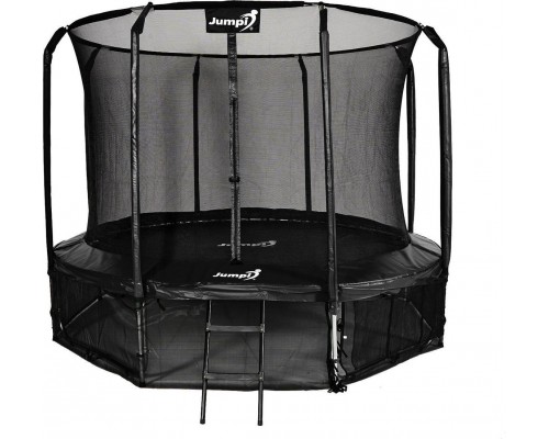 Garden Trampoline Jumpi Maxy Comfort With inner mesh 10 FT 312 cm Black