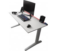 Gaming galds Zdesk PB-STLW-LH White 138 cmx68 cm
