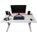 Gaming galds Zdesk PB-STLW-LH White 138 cmx68 cm