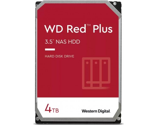 WD Red Plus 4TB 3.5'' SATA III (6 Gb/s) (WD40EFZX)