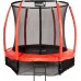 Garden Trampoline Jumpi Maxy Comfort Plus With inner mesh 8.5 FT 252 cm Red