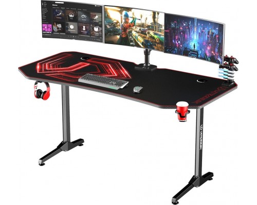 Gaming galds Ultradesk Frag XXL Red 160 cm x 75 cm
