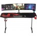 Gaming galds Ultradesk Frag XXL Red 160 cm x 75 cm