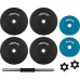 Avento ‎Hantel 42DF-BLK bituminous 1 x 15 kg