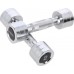 HMS ‎Dumbbells CHD02 chrome plated 2 x 2 kg