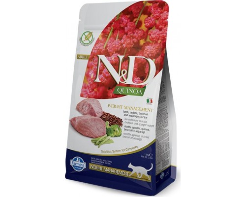 Farmina N&D Quinoa feline Weight management lamb 300g