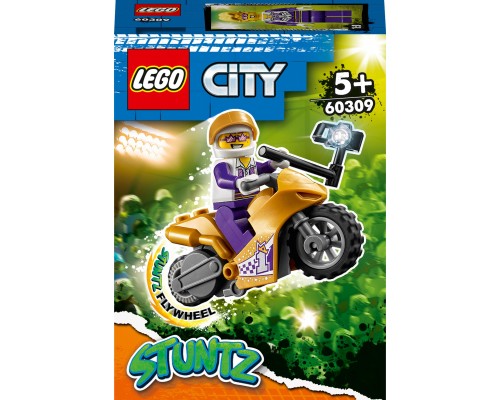 LEGO City Pašbildes kaskadieru motocikls (60309)