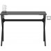 Gaming galds vidaXL 325402 Black 110 cmx60 cm