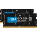 Crucial SODIMM, DDR5, 64 GB, 4800 MHz, CL40 (CT2K32G48C40S5)