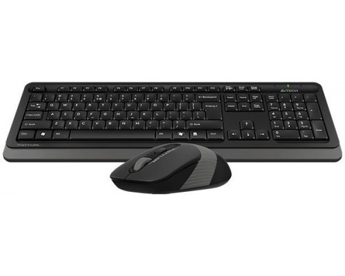 A4Tech A4tech set klávesnice + myš, FG1010 FSTYLER, bezdrátová, šedá
