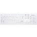 Cherry CHERRY AK-C8100F-U1-W/US klawiatura USB QWERTY US English Biały