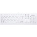 Cherry CHERRY AK-C8100F-U1-W/US klawiatura USB QWERTY US English Biały
