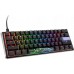 Ducky Ducky One 3 Classic Black/White Mini Gaming Keyboard, RGB LED - MX-Silent-Red (US)