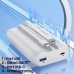 Awei AWEI PowerBank P169K 20000mAh 22.5W black/black wyświetlacz + kable PD/Lightning
