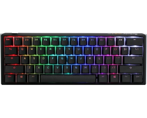 Ducky Ducky One 3 Classic Black/White Mini Gaming Keyboard, RGB LED - MX-Blue