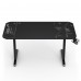 Gaming galds SENSE7 Nomad Cybernetic Black 140 cmx60 cm Cybernetic