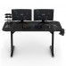 Gaming galds SENSE7 Nomad Cybernetic Black 140 cmx60 cm Cybernetic