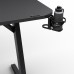 Gaming galds SENSE7 Nomad Cybernetic Black 140 cmx60 cm Cybernetic