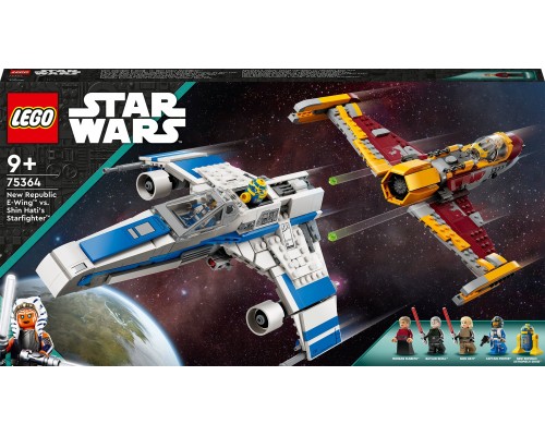 LEGO Star Wars E-Wing™ New Republic Fighter pret Šinu Hači™ (75364)